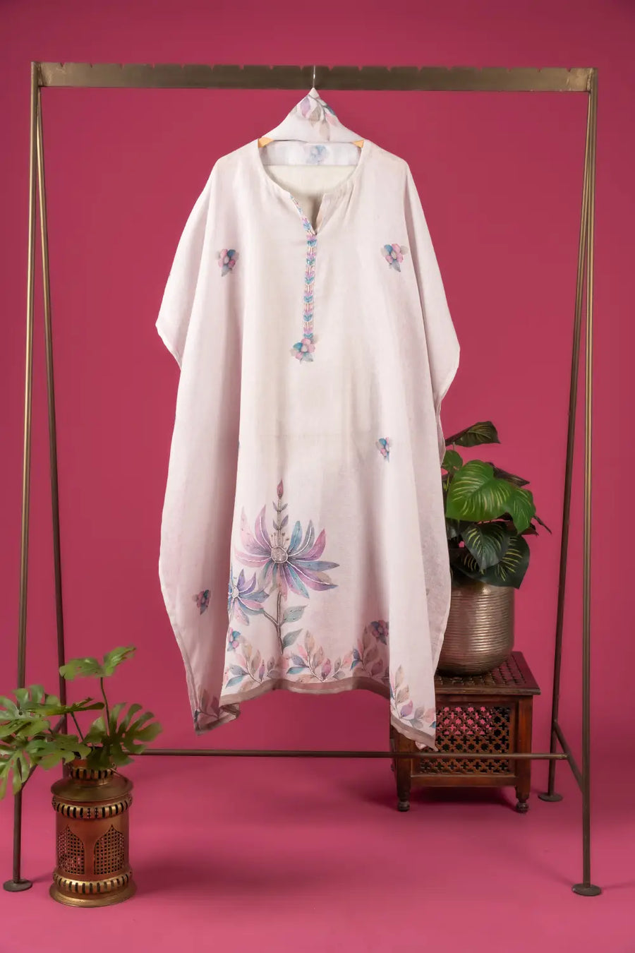 Linen Semi-Stitched Suit