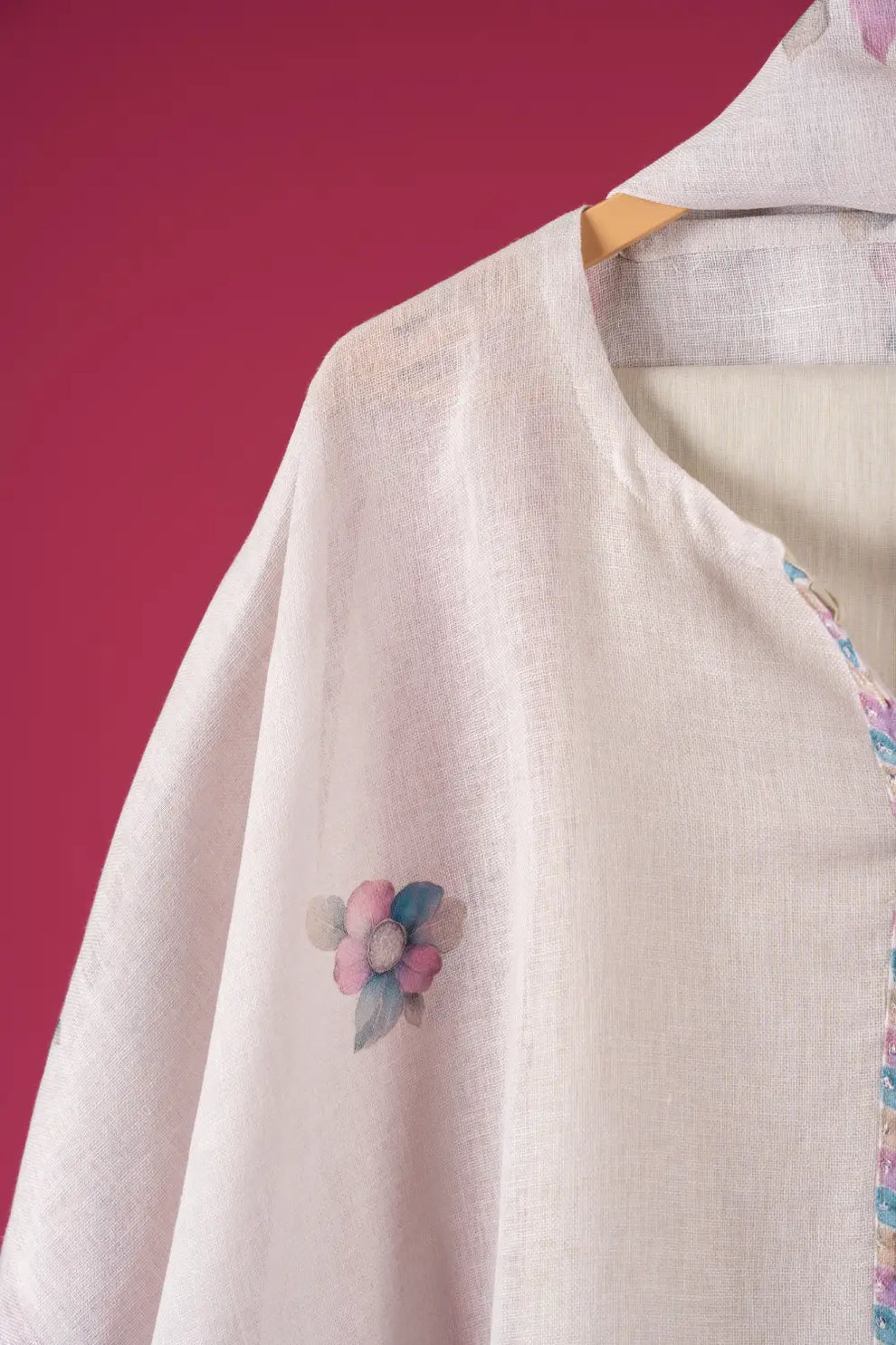 Linen Semi-Stitched Suit