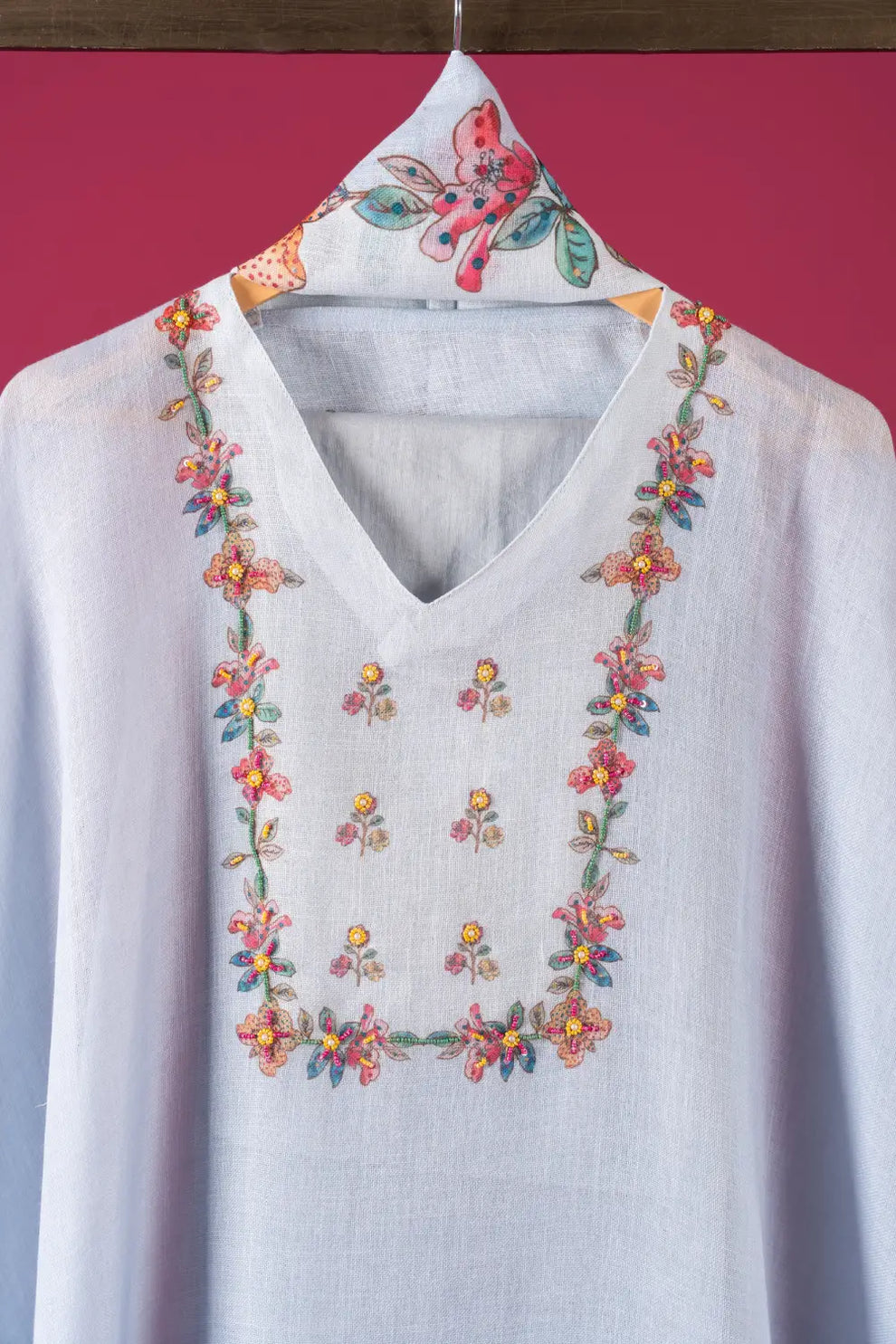 Linen Semi-Stitched Suit