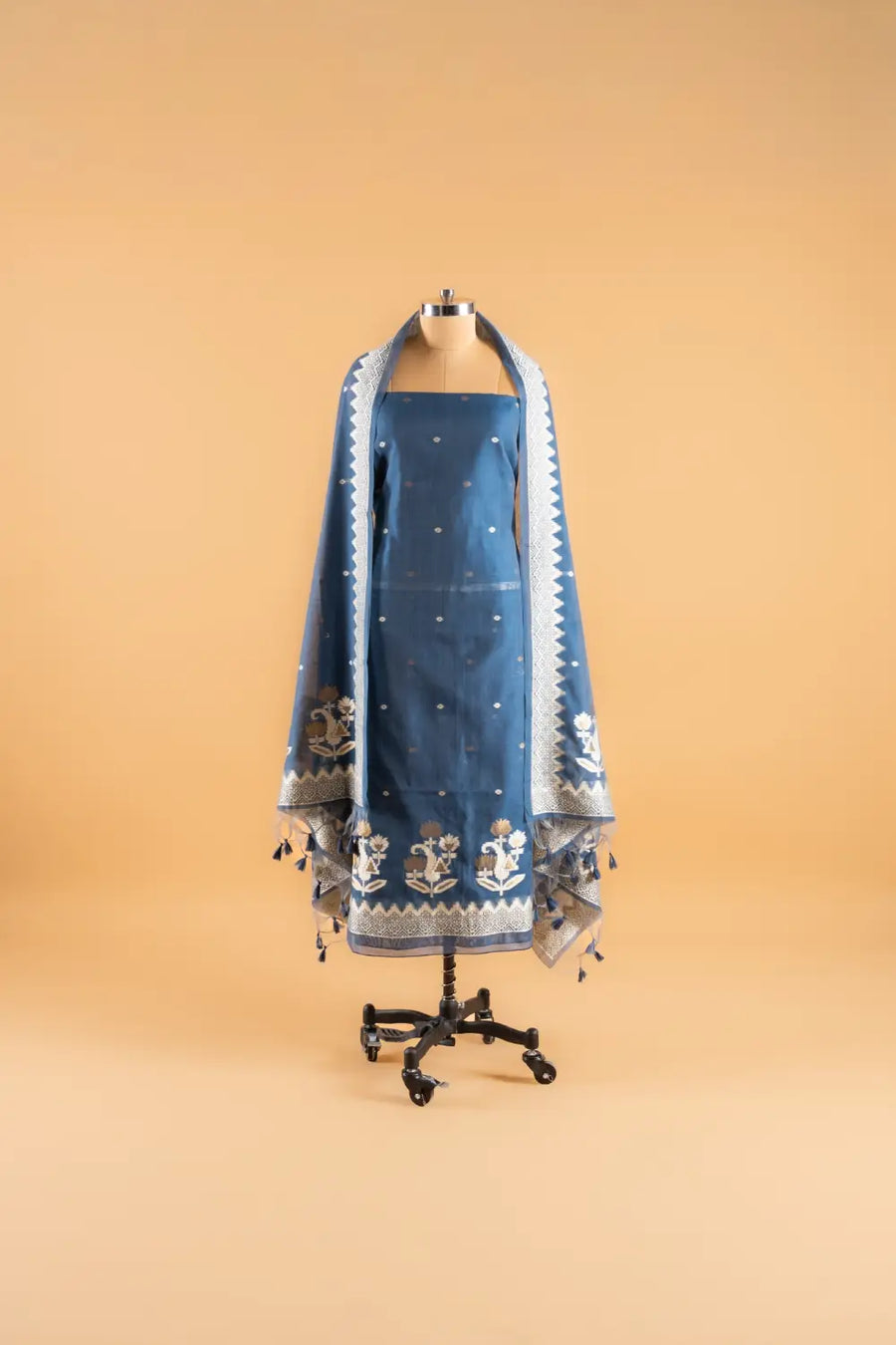 Jamdani Weaving Unstitched Suit