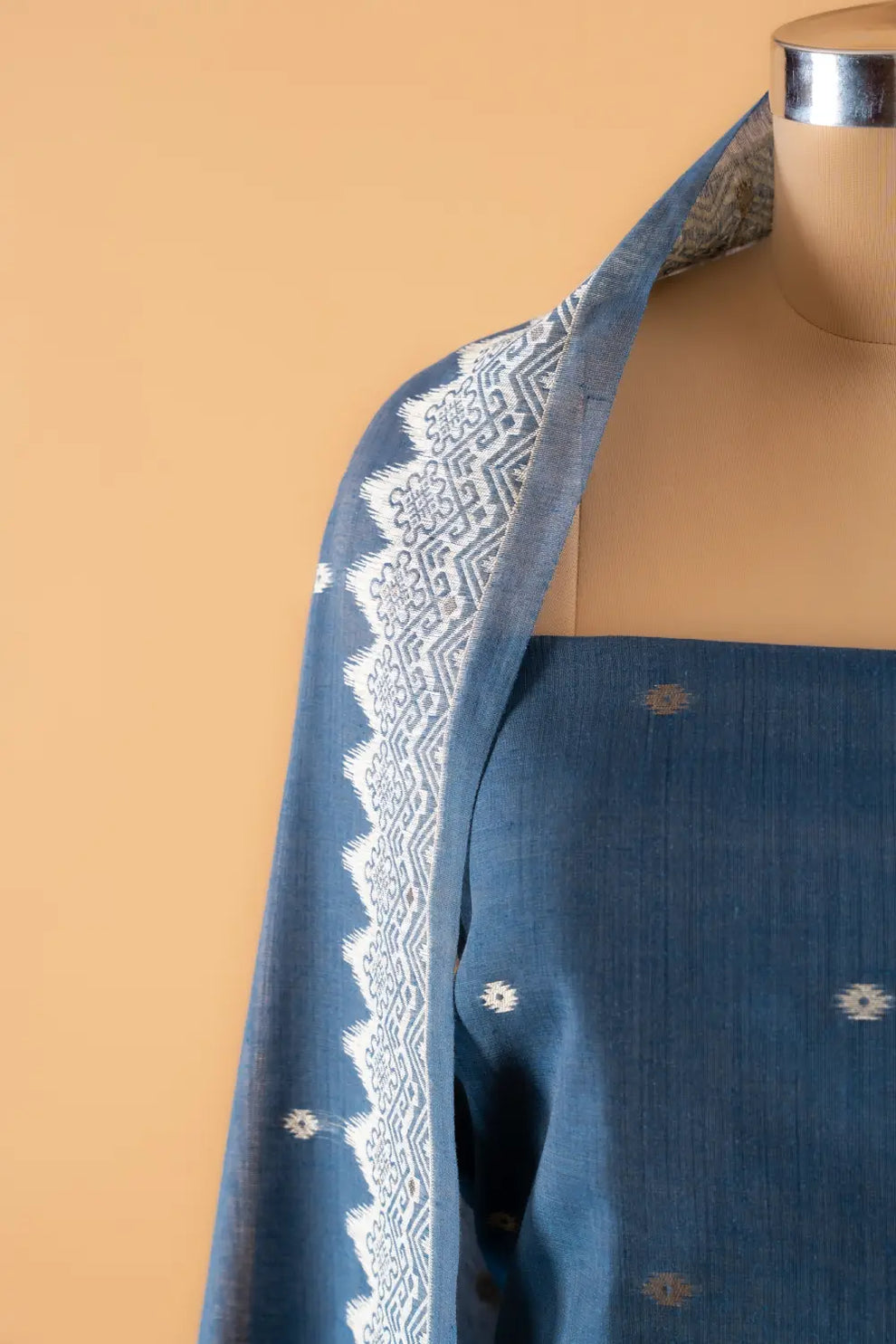 Jamdani Weaving Unstitched Suit