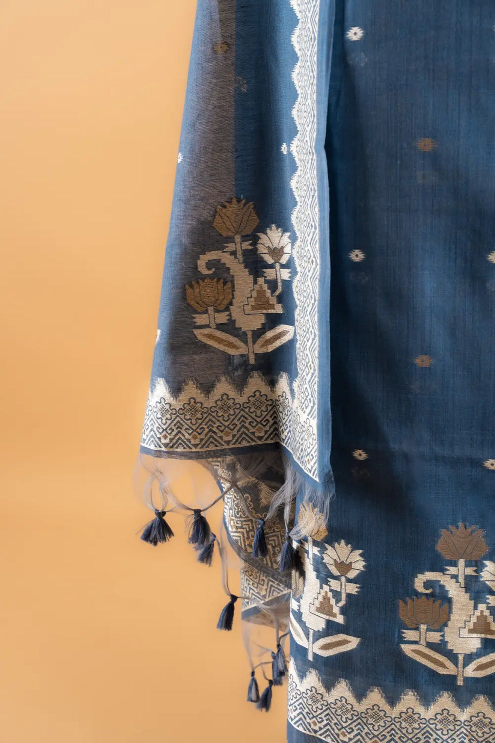 Jamdani Weaving Unstitched Suit