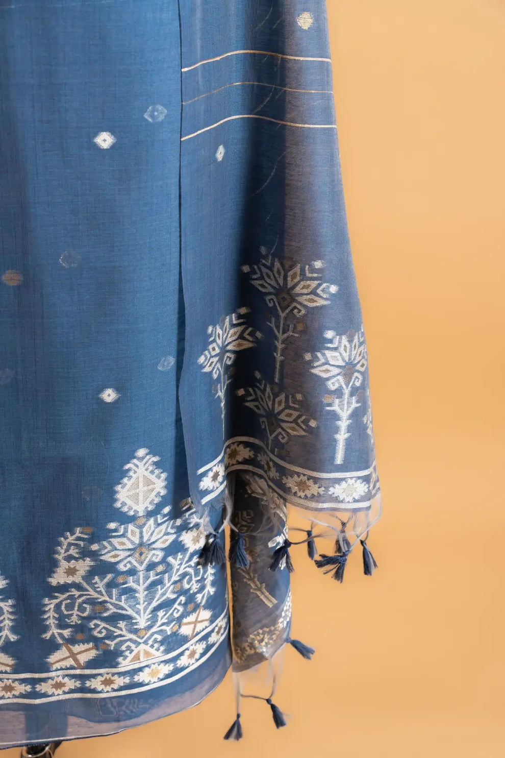 Jamdani Weaving Unstitched Suit