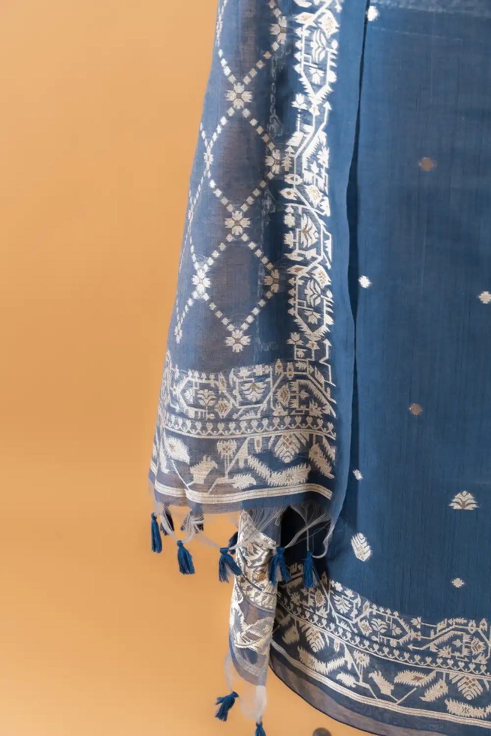 Jamdani Weaving Unstitched Suit