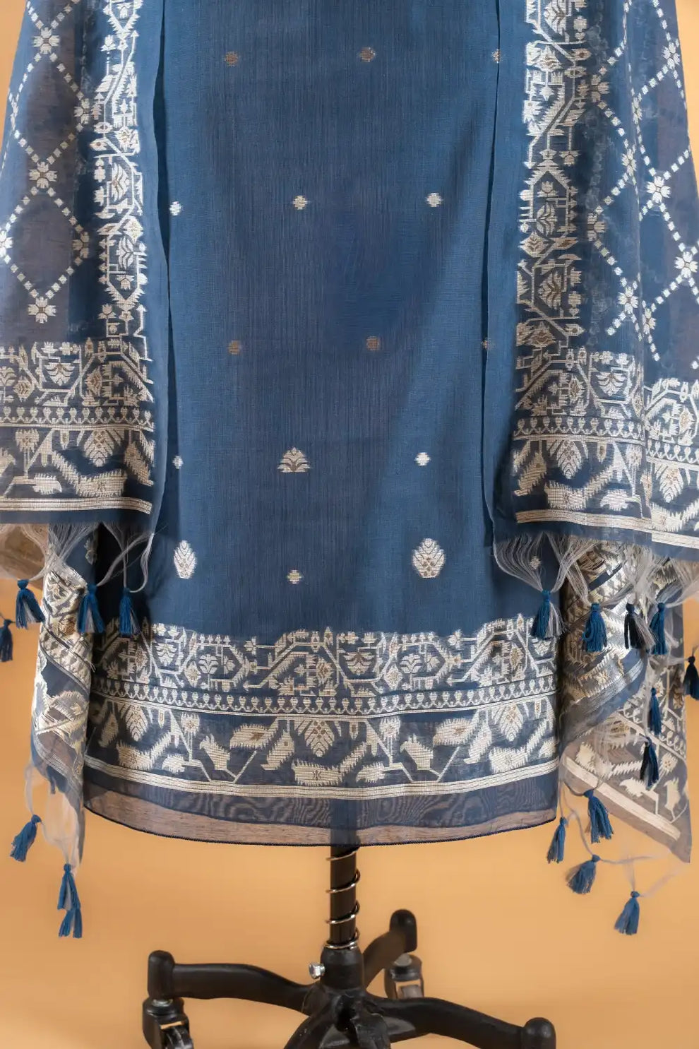 Jamdani Weaving Unstitched Suit