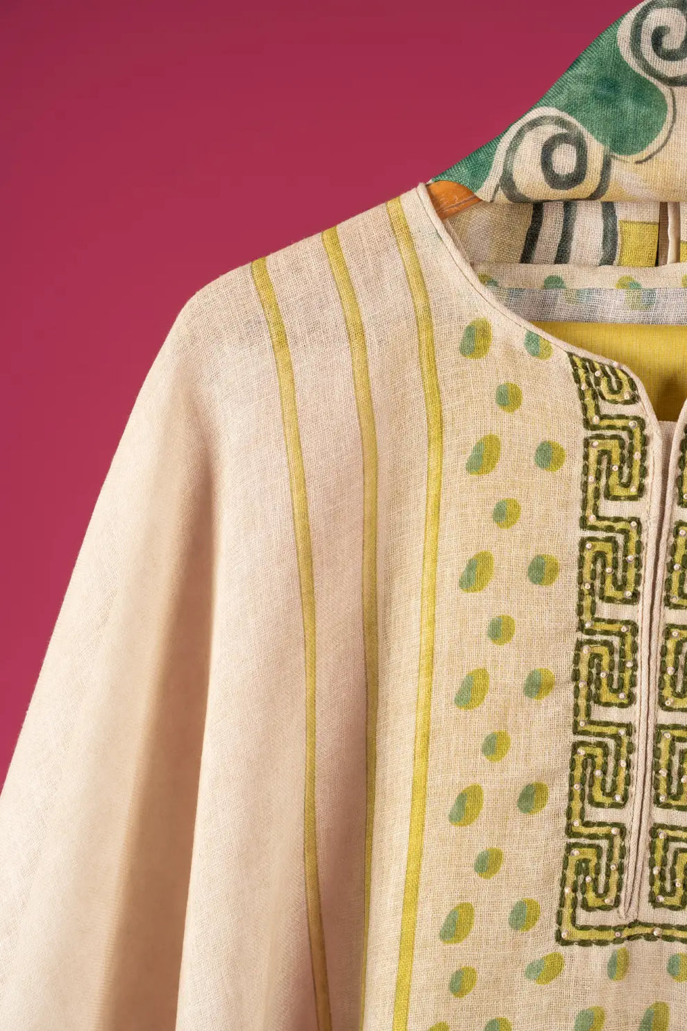 Linen Semi-Stitched Suit