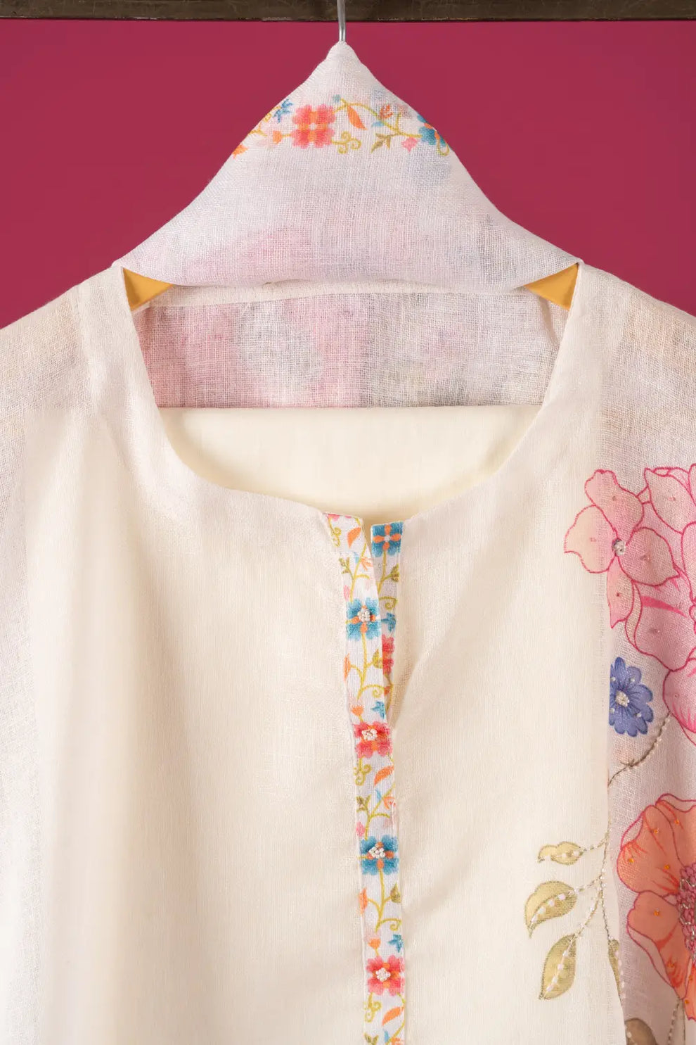 Linen Semi-Stitched Suit