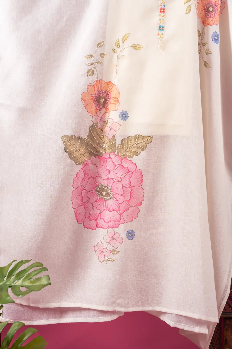 Linen Semi-Stitched Suit