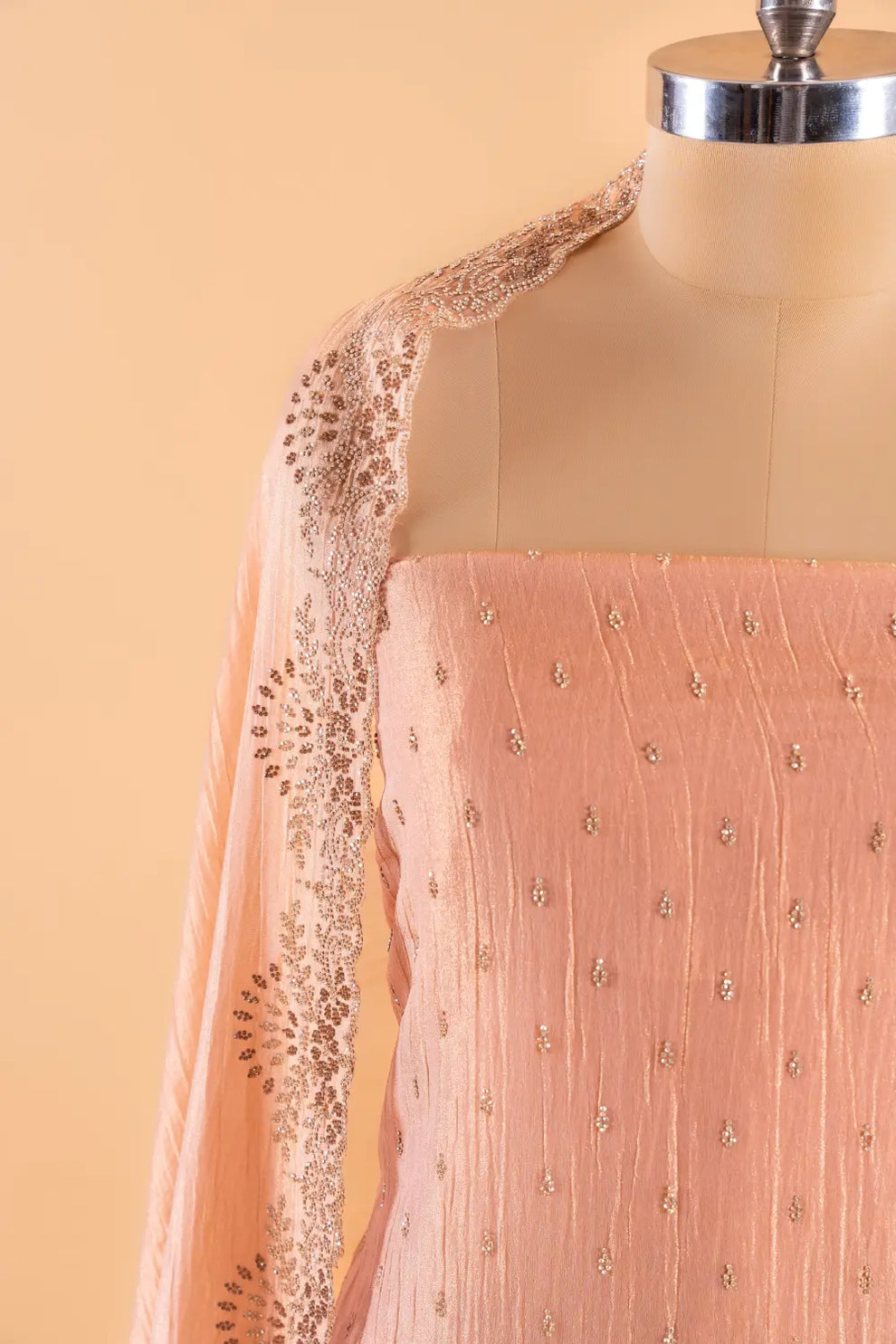 Crushed Tissue Unstitched Suit