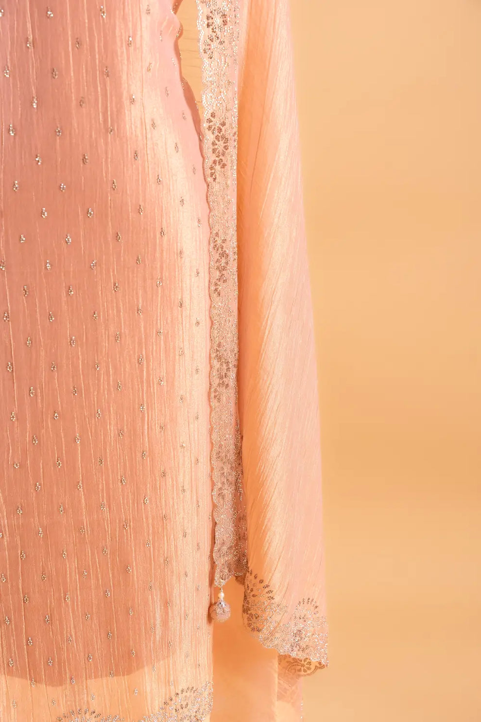 Crushed Tissue Unstitched Suit
