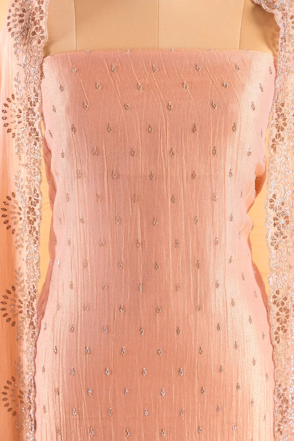 Crushed Tissue Unstitched Suit
