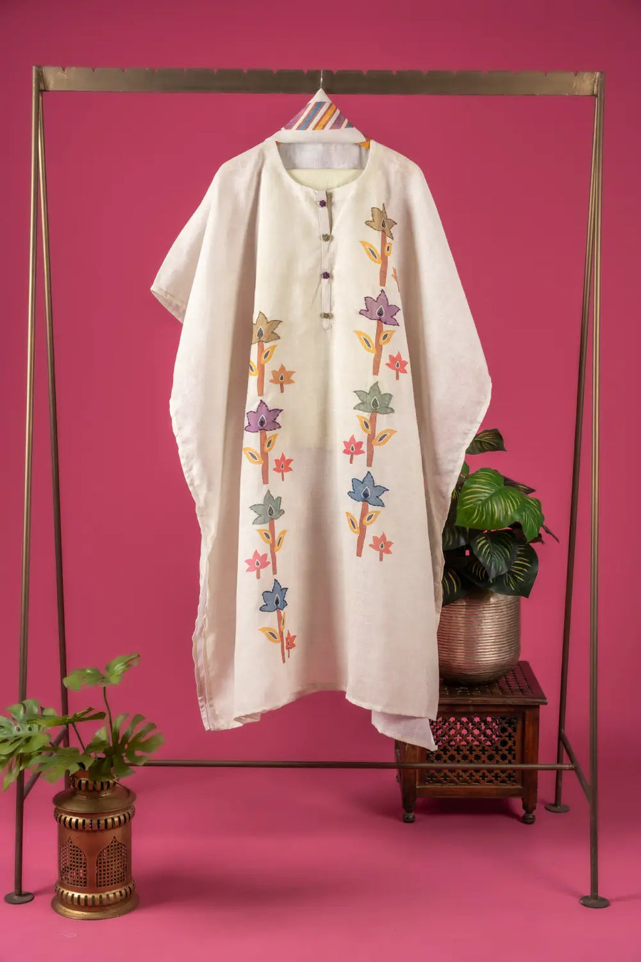 Linen Semi-Stitched Suit
