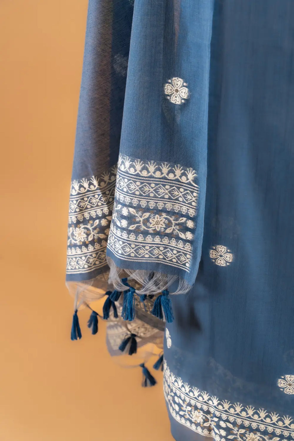 Jamdani Weaving Unstitched Suit