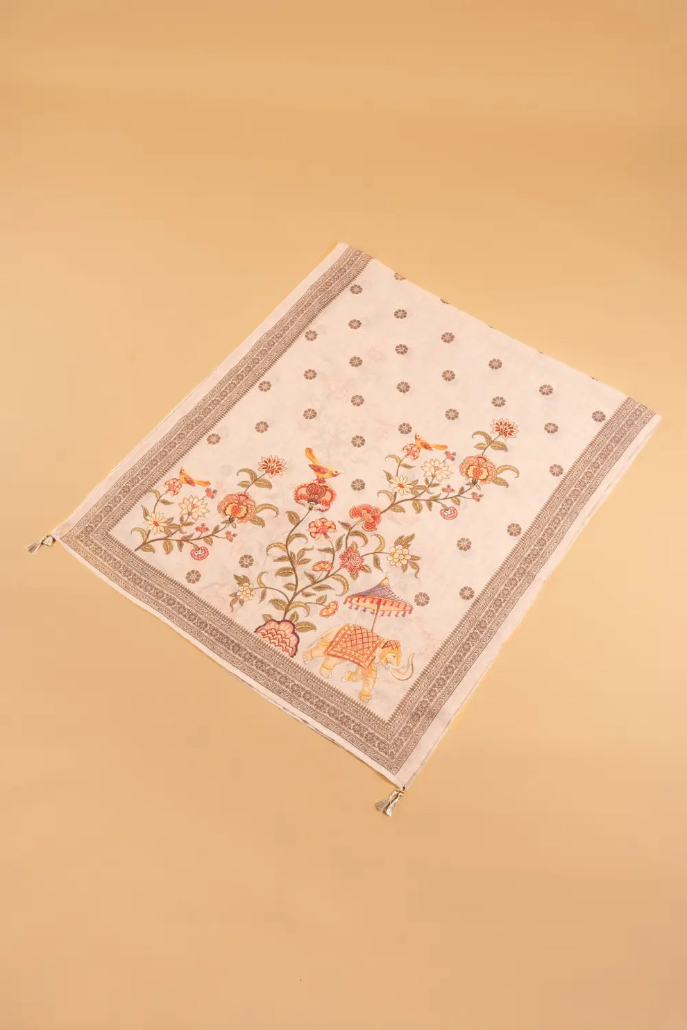 Cotton Linen Unstitched Suit
