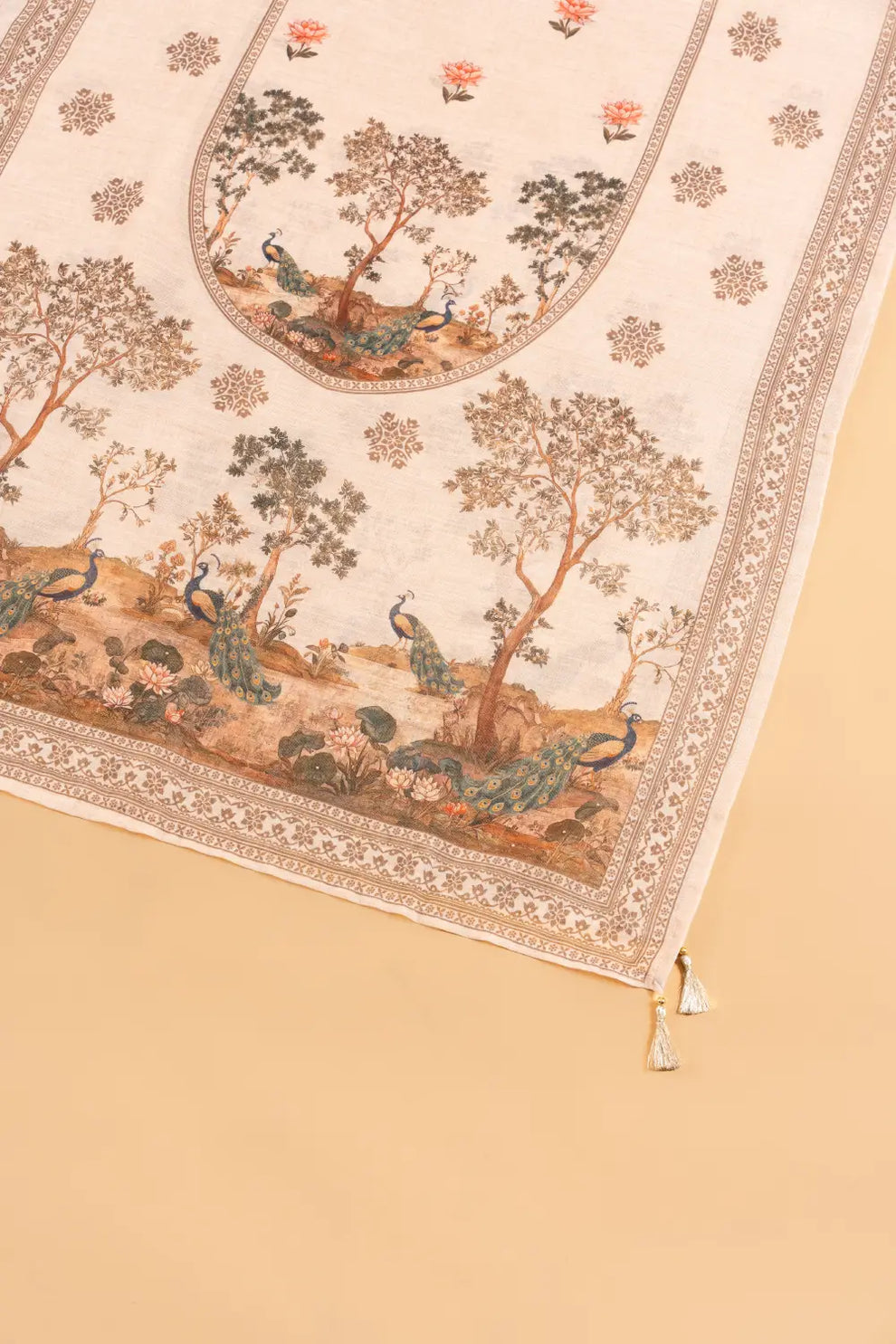 Cotton Linen Unstitched Suit