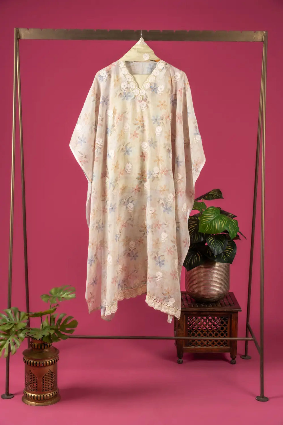 Linen Semi-Stitched Suit
