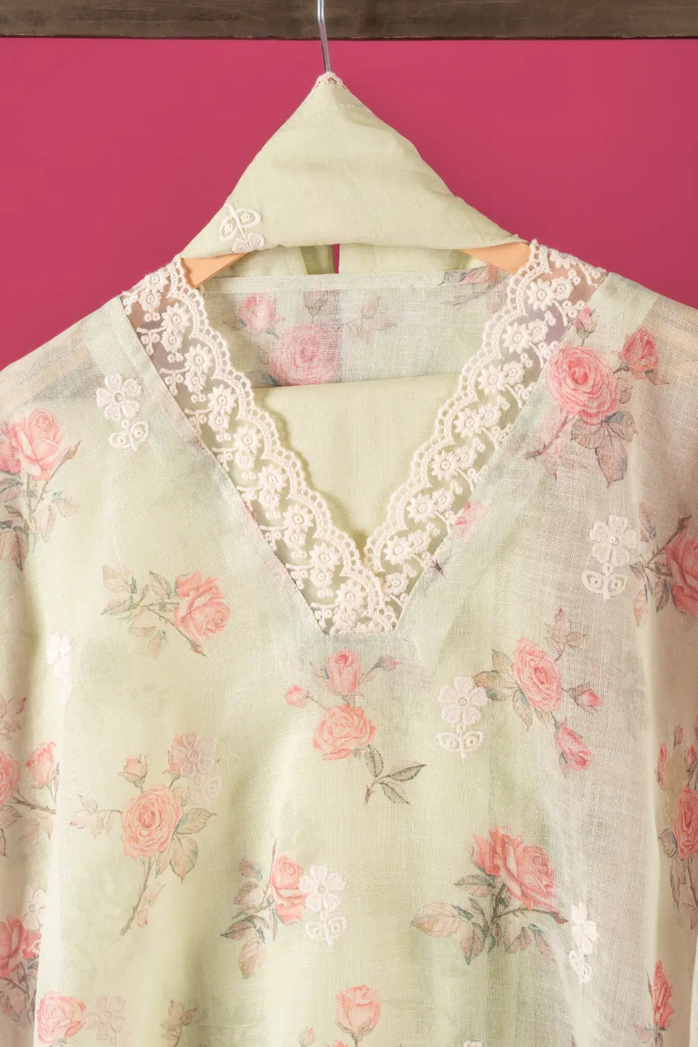 Linen Semi-Stitched Suit