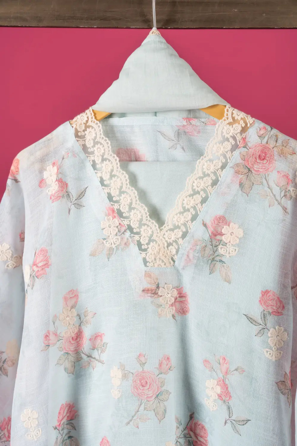 Linen Semi-Stitched Suit