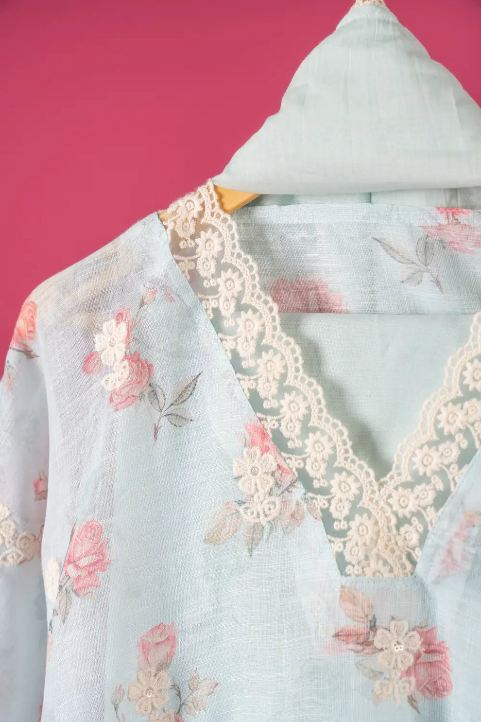 Linen Semi-Stitched Suit