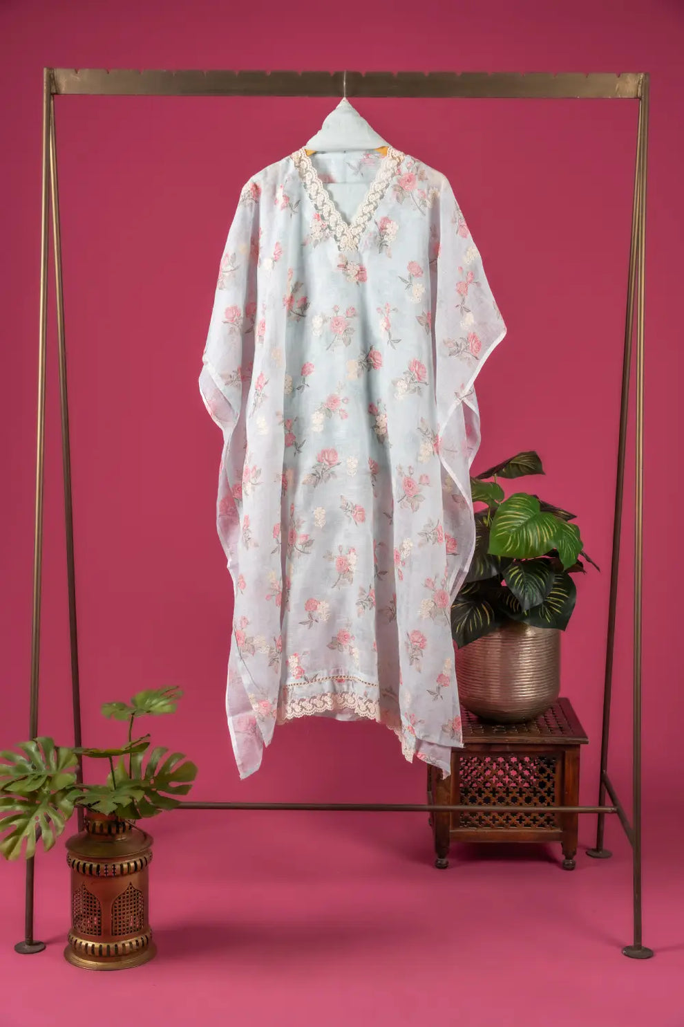 Linen Semi-Stitched Suit