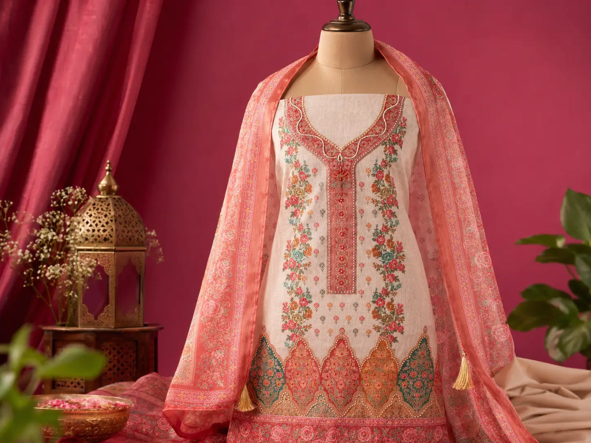Festive unstitched suits collection
